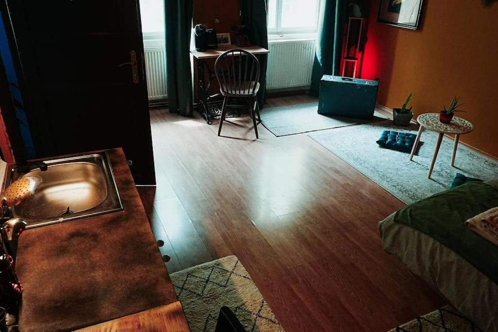 Sahara Studio With Shared Bathroom In City Centre 브라티슬라바 외부 사진